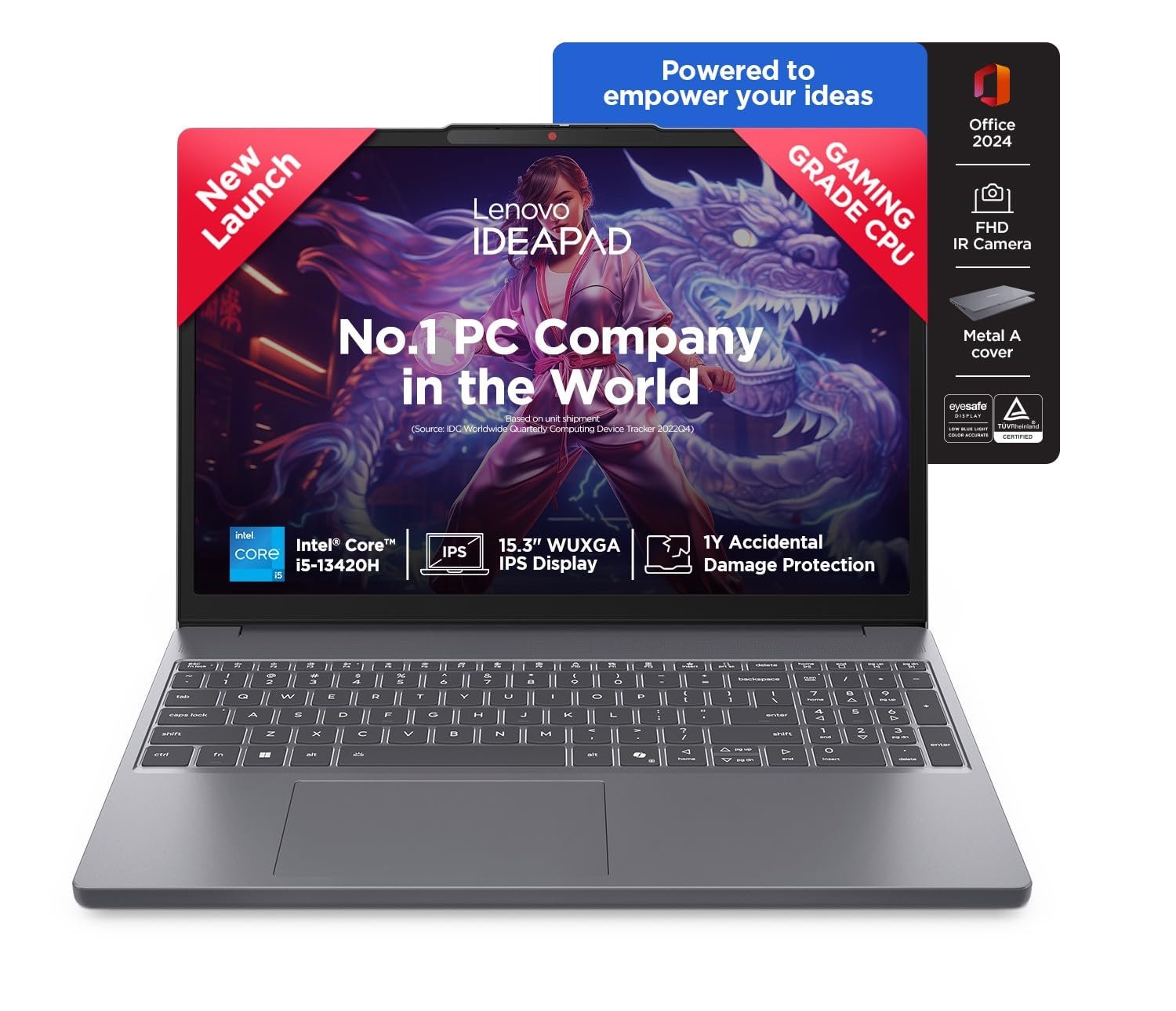 Lenovo IdeaPad Slim 3 13th Gen Intel Core i5-13420H Laptop